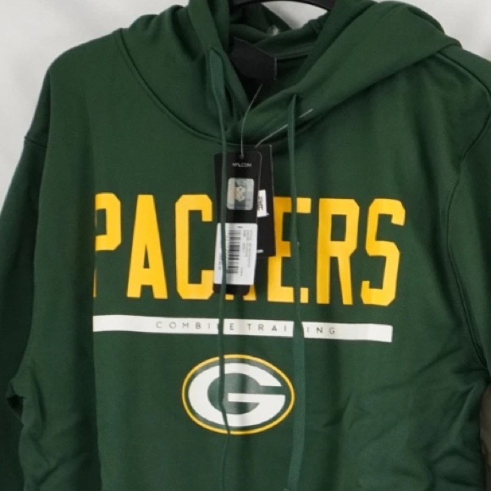 NWT [New Era] Green Bay Packers NFL Combine Performance Fleece Hoodie Men’s S - Picture 8 of 9